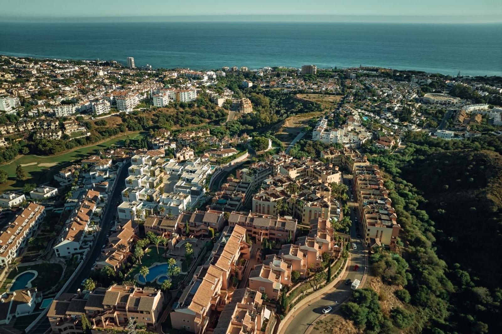Cozy Penthouse Riviera Del Sol Appartement Málaga Buitenkant foto