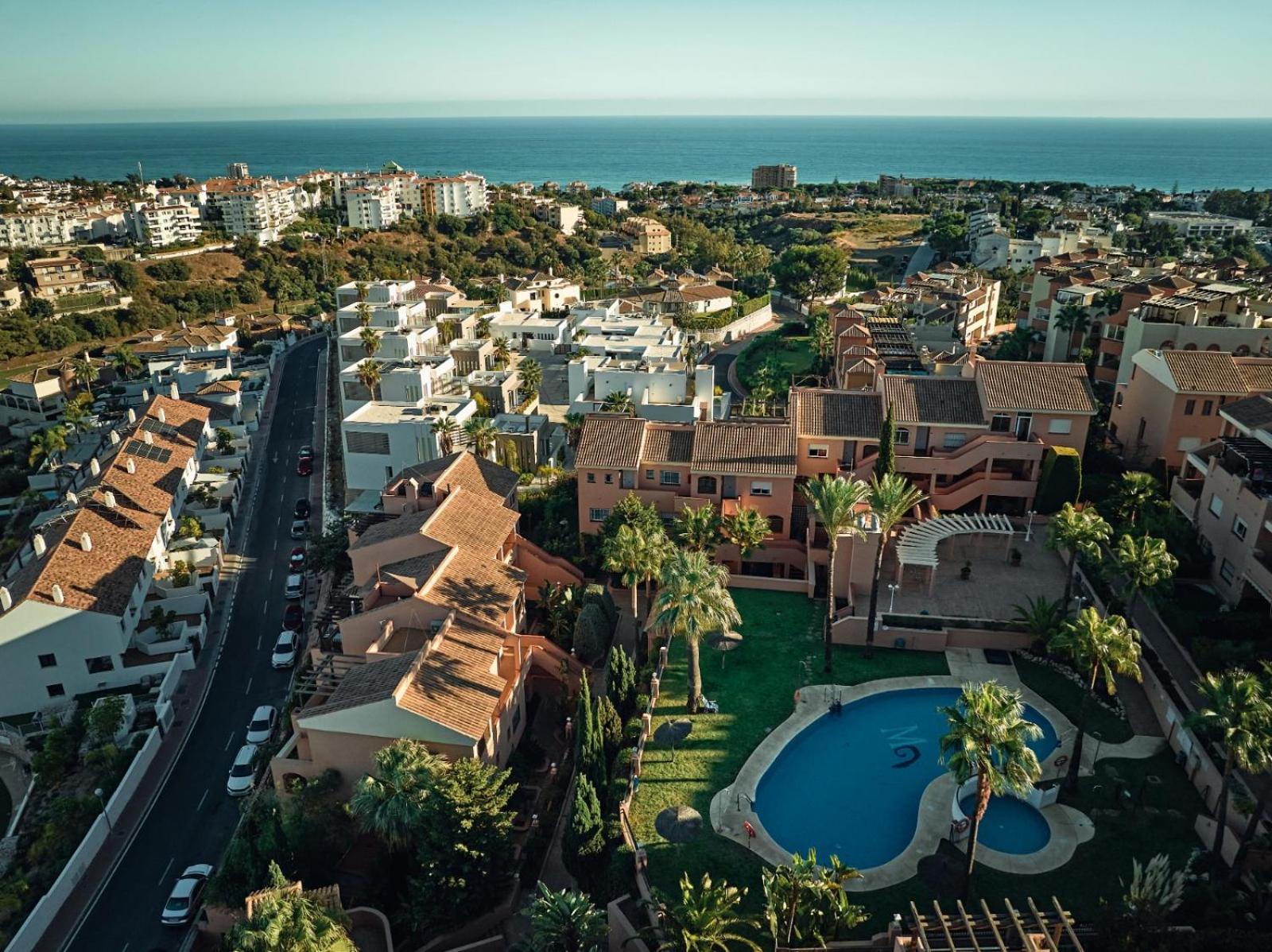 Cozy Penthouse Riviera Del Sol Appartement Málaga Buitenkant foto